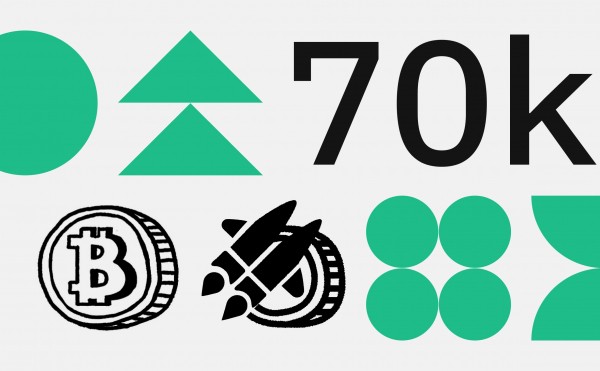 
                    Курс биткоина достиг максимума на отметке $70 тыс. и сразу упал

                